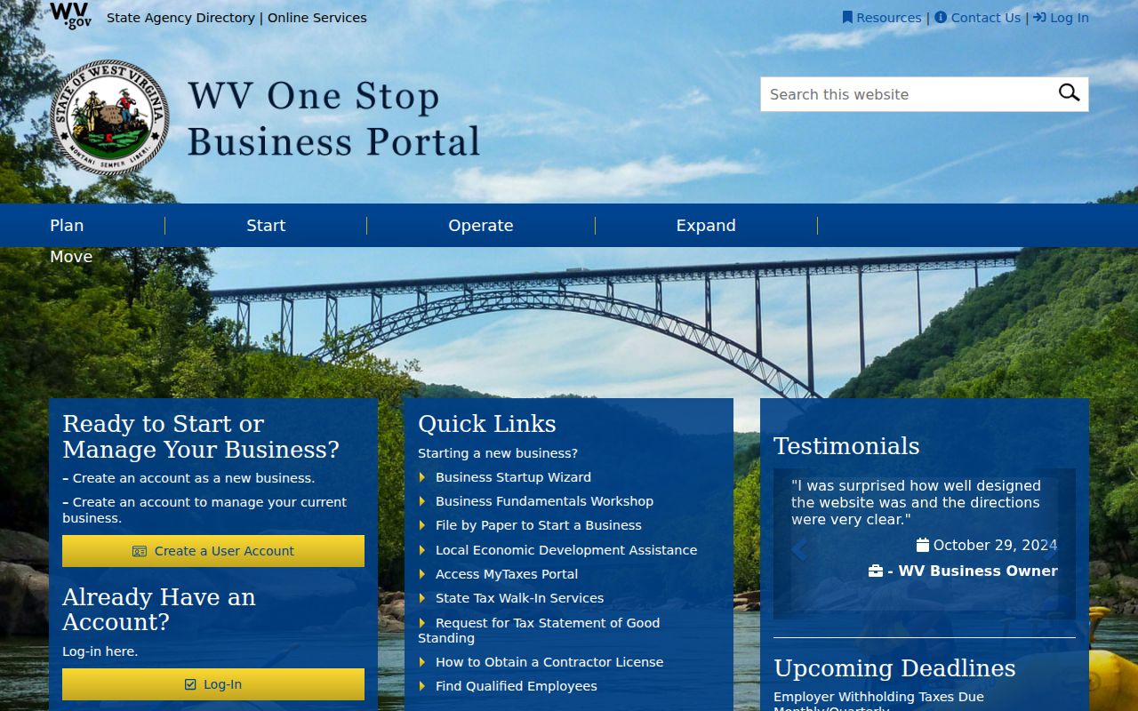 Mingo County property owner lookup supported by the West Virginia business filing search