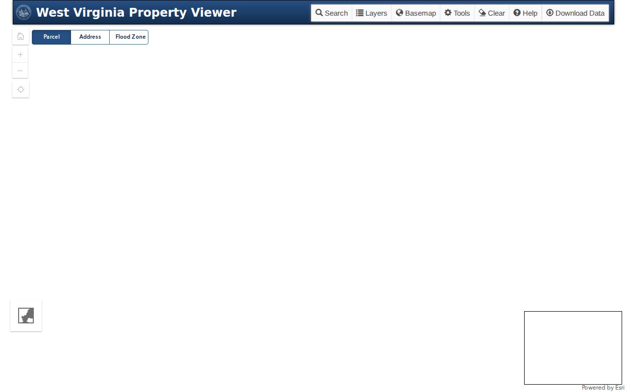 Mingo County property neighbor lookup using parcel geometry in the WV viewer